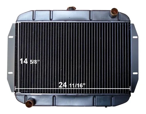 Radiador  jeep vam  6cil 258 239 289